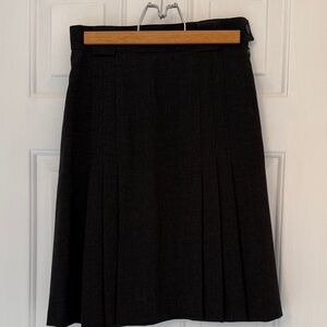 Escada Elegant dark charcoal A-Line Skirt